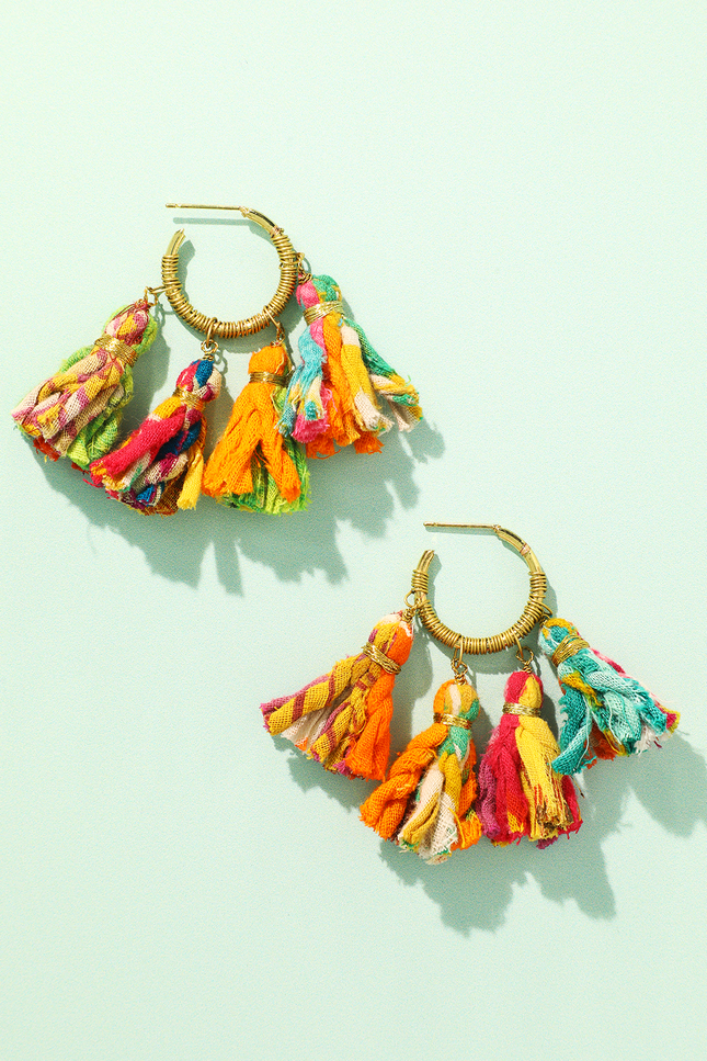 Amarillo Fringe Earrings