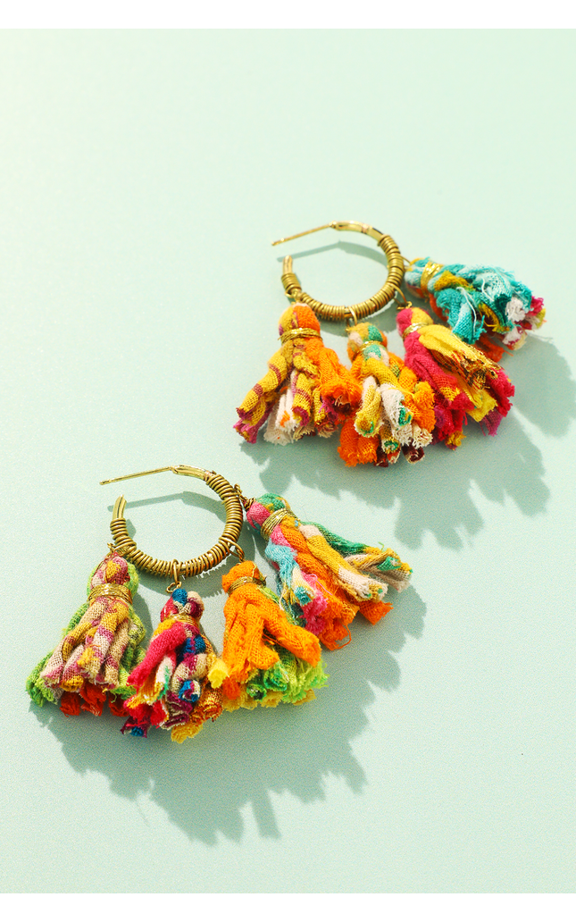 Amarillo Fringe Earrings