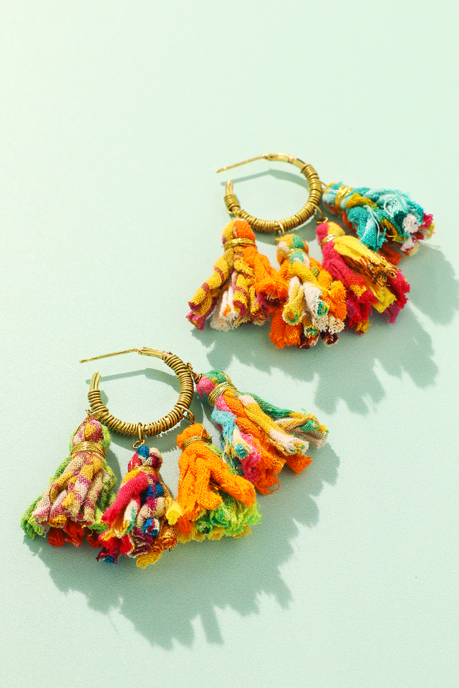 Amarillo Fringe Earrings