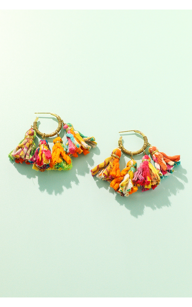 Amarillo Fringe Earrings
