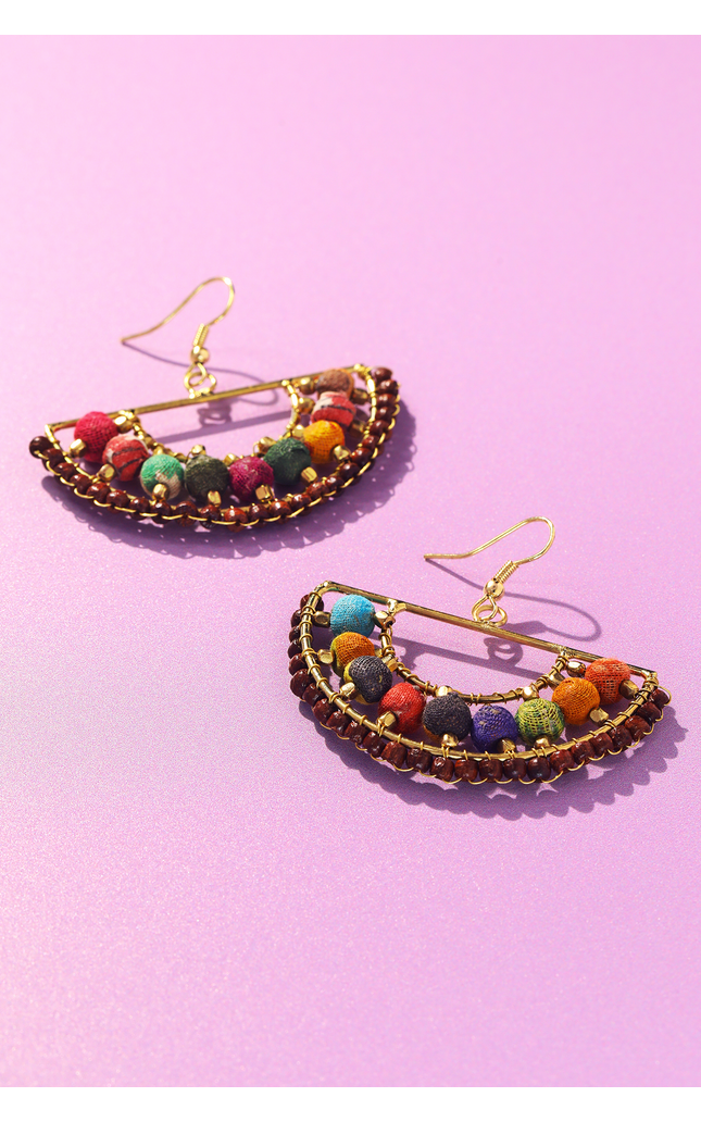 Zahara Fan Earrings