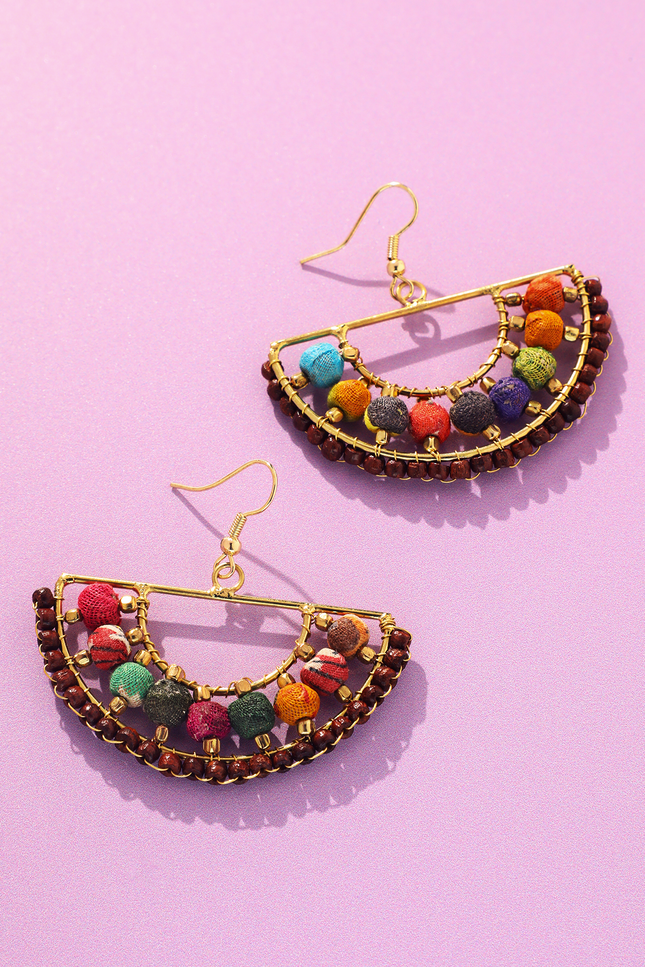 Zahara Fan Earrings