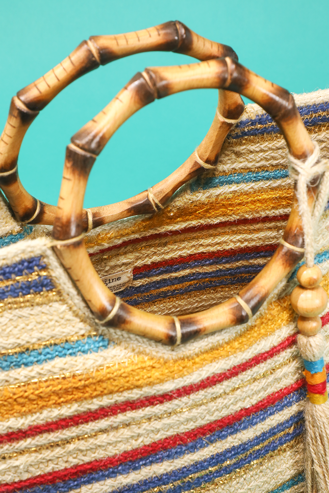Marbella Muse Jute Bag