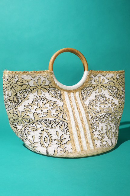 Denton Daisy Jute Bag