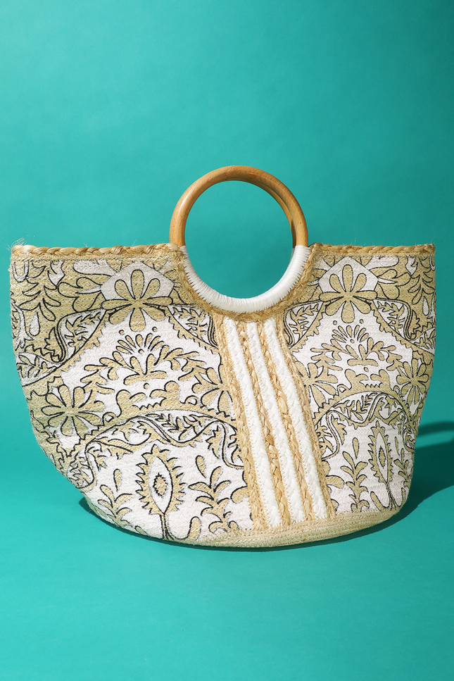 Denton Daisy Jute Bag