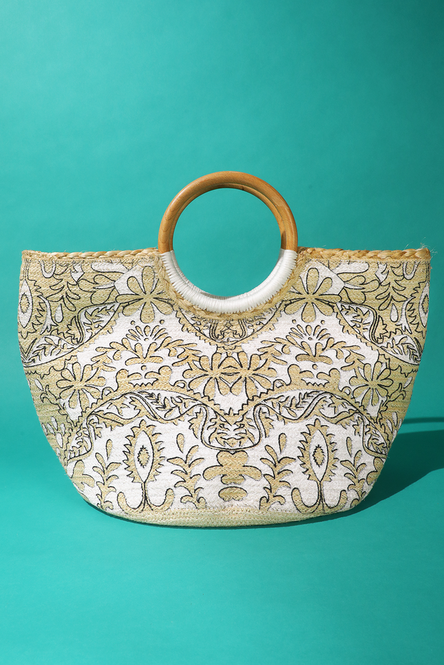 Denton Daisy Jute Bag