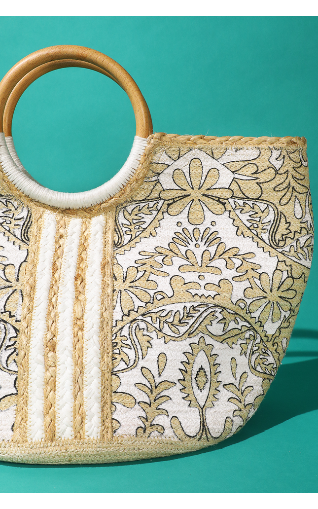 Denton Daisy Jute Bag