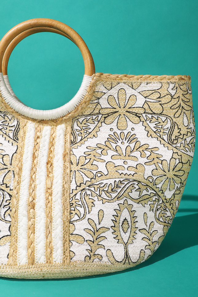 Denton Daisy Jute Bag