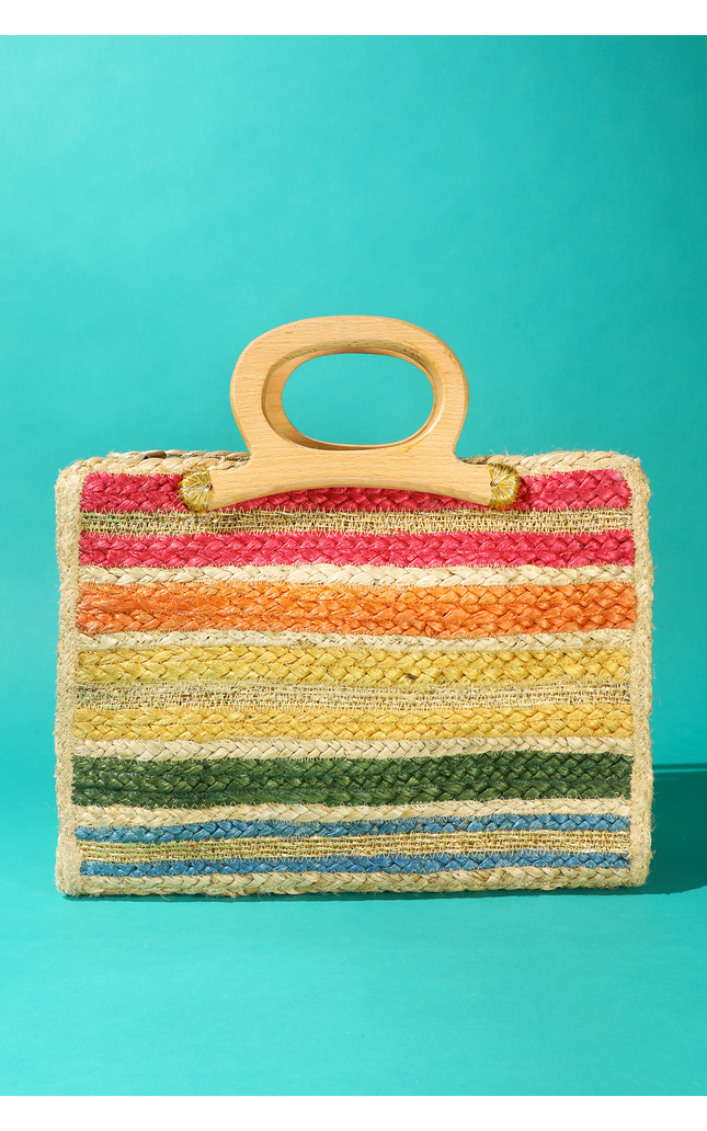 Tangier Touch Jute Bag