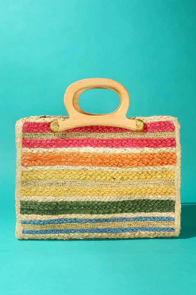 Tangier Touch Jute Bag
