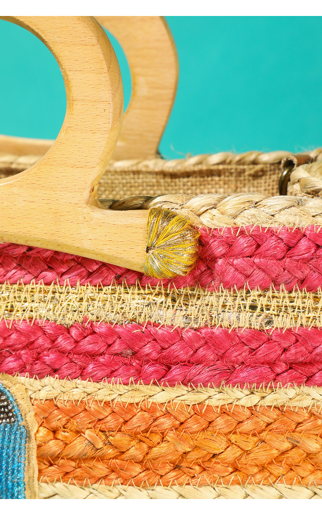 Tangier Touch Jute Bag