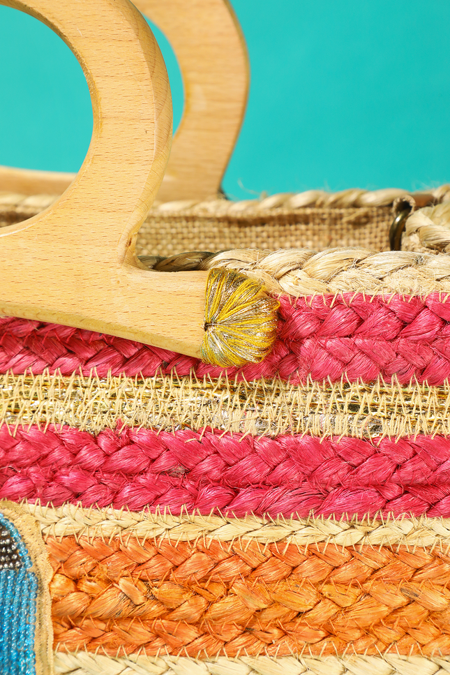 Tangier Touch Jute Bag