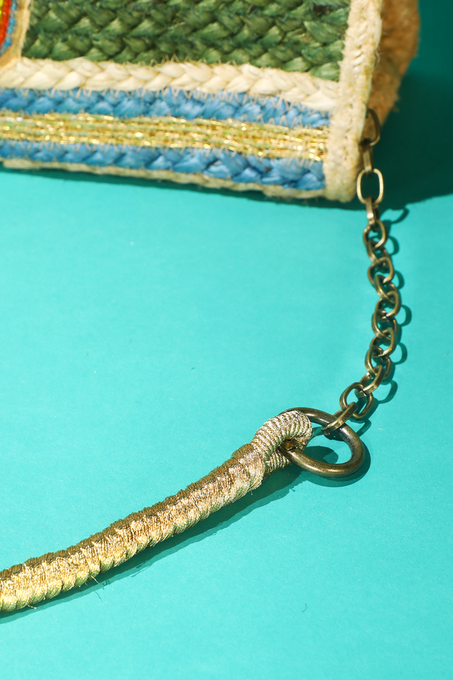 Tangier Touch Jute Bag