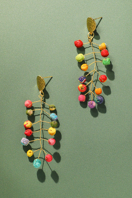 Cimarron Leaf Earrings