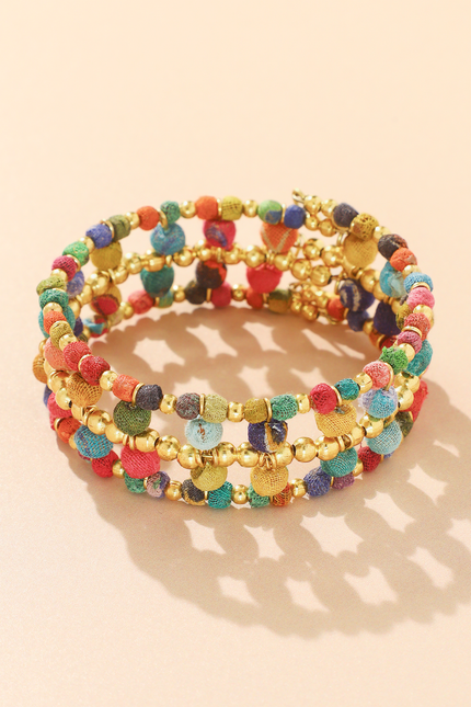 Textile Twist Cuff