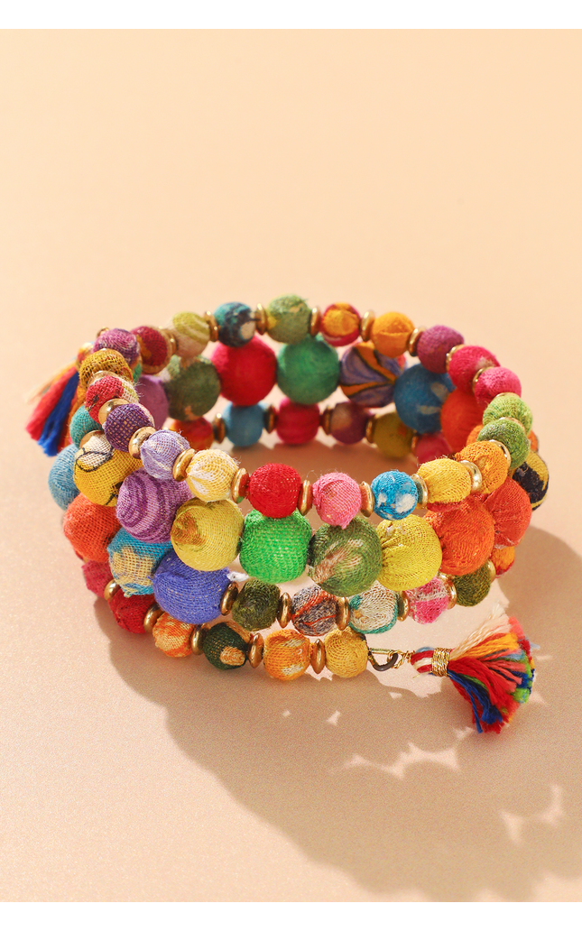Sari Coil Bracelet