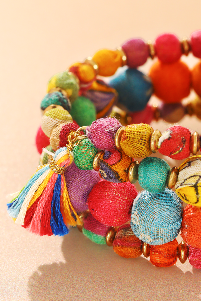 Sari Coil Bracelet