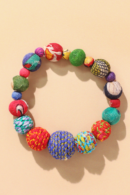 Evermore Sari Bead Bracelet