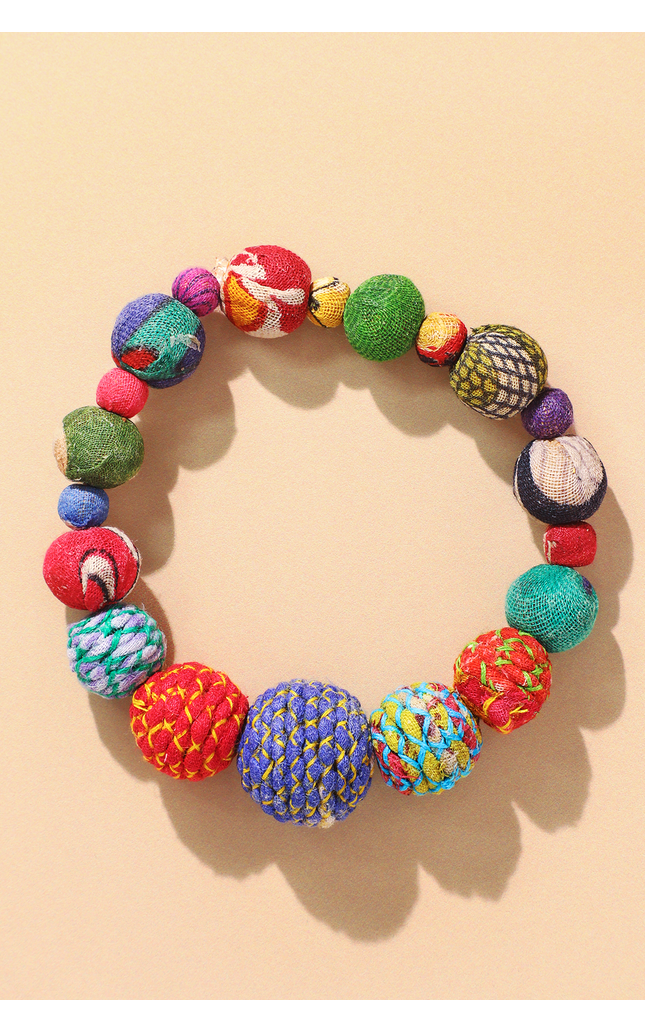 Evermore Sari Bead Bracelet