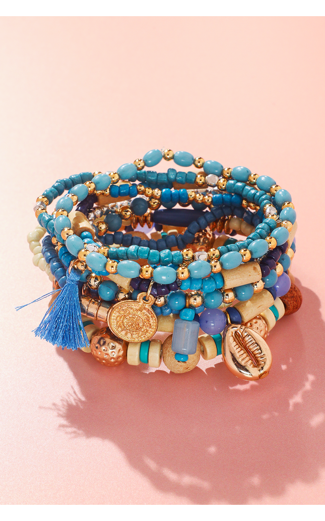 Laguna Beads Stackable Bracelet