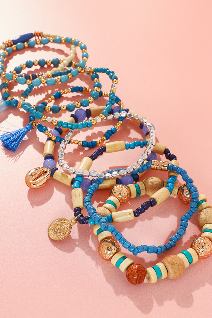 Laguna Beads Stackable Bracelet