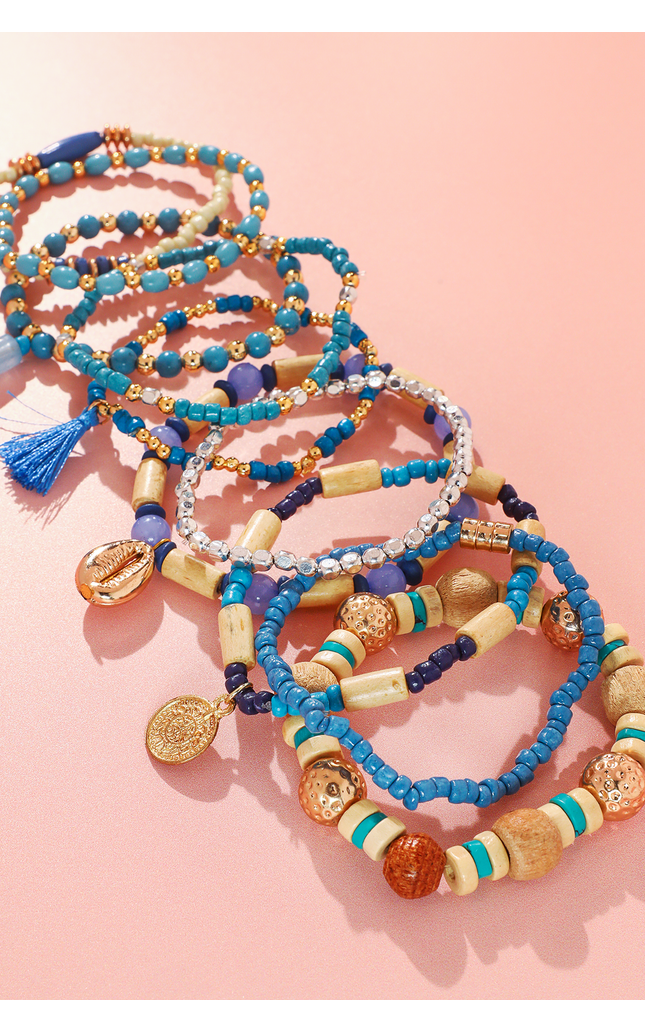 Laguna Beads Stackable Bracelet