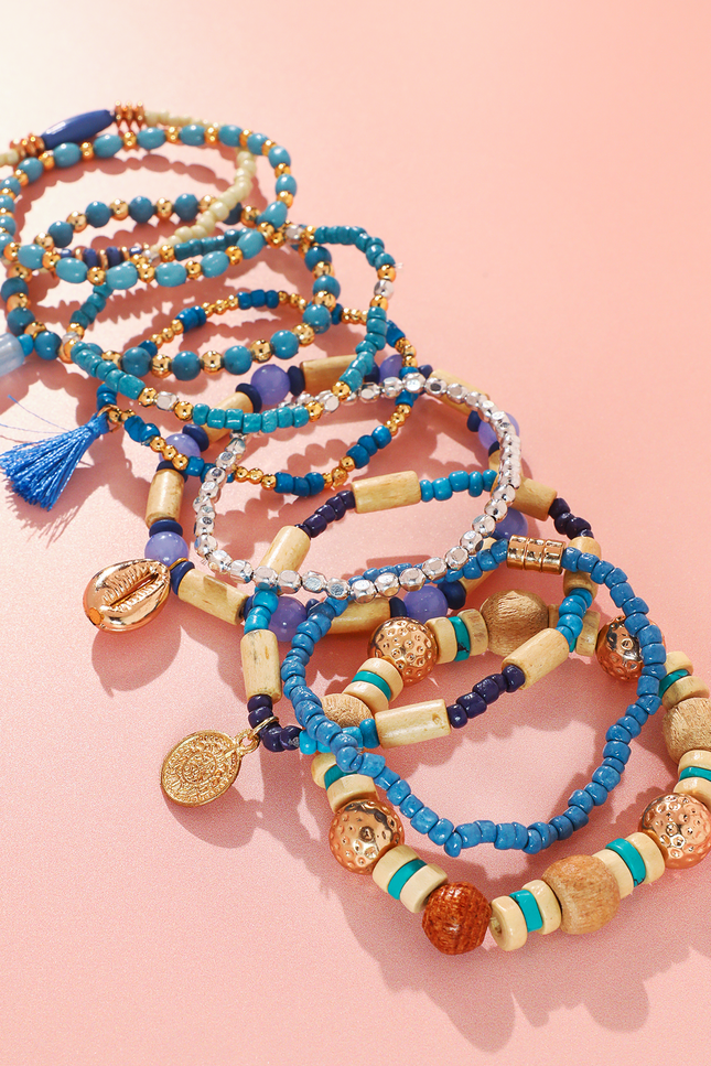 Laguna Beads Stackable Bracelet