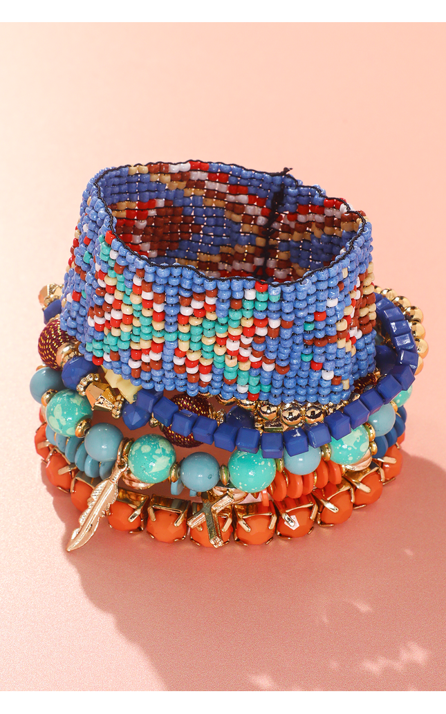 Canyon Tapestry Beaded Bracelet