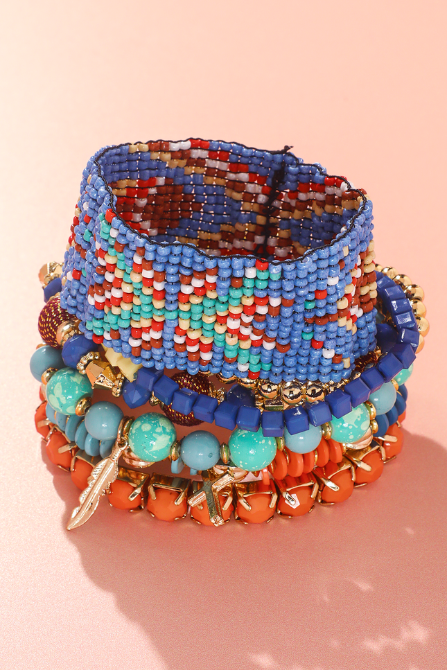 Canyon Tapestry Beaded Bracelet