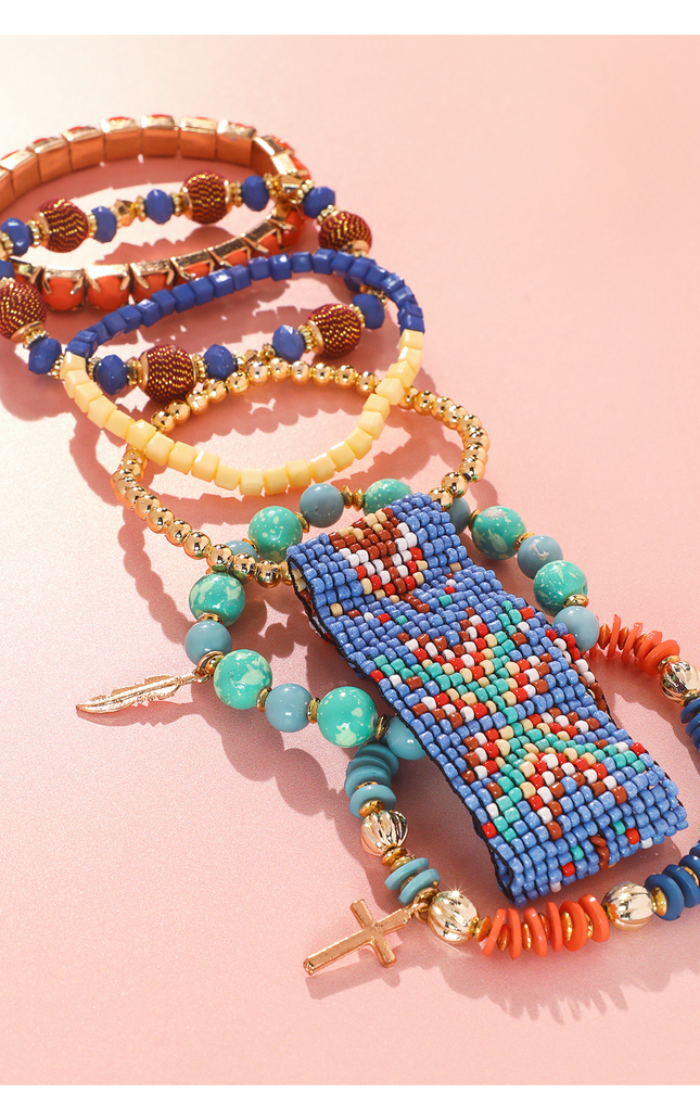 Canyon Tapestry Beaded Bracelet