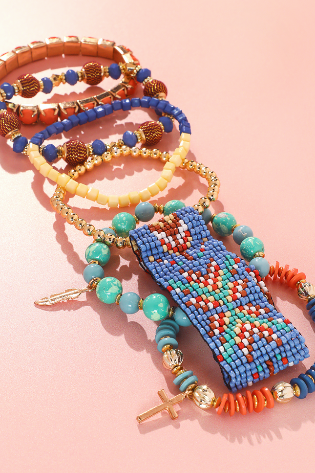 Canyon Tapestry Beaded Bracelet