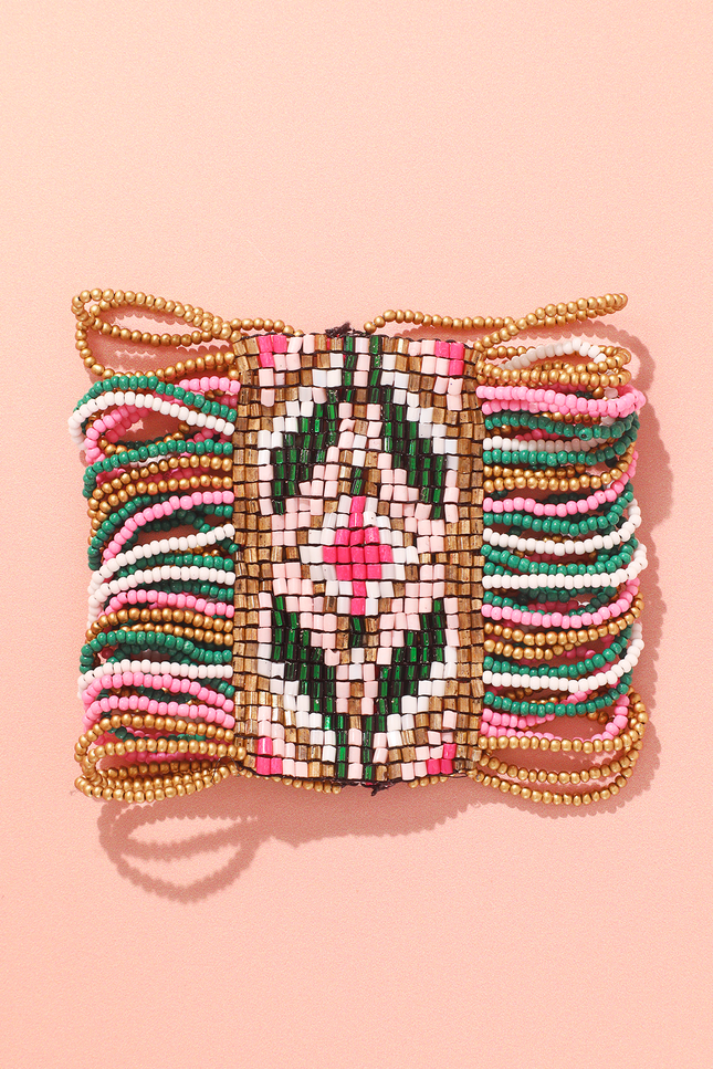 Desert Disco Beaded Bracelet