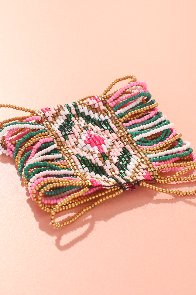 Desert Disco Beaded Bracelet