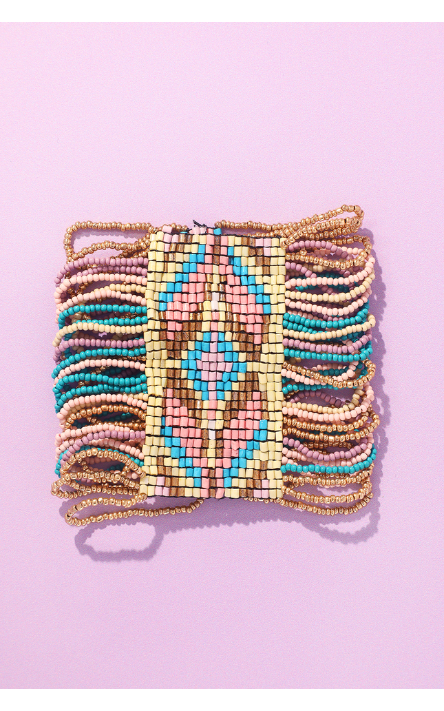 Desert Disco Beaded Bracelet