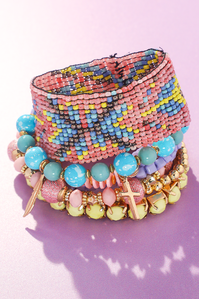 Canyon Tapestry Beaded Bracelet