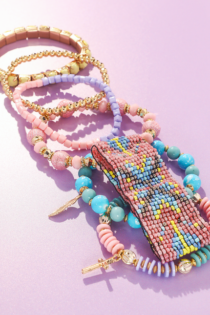 Canyon Tapestry Beaded Bracelet