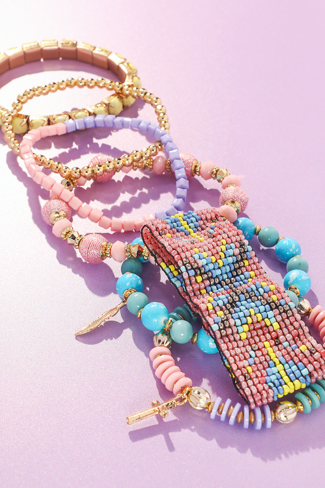 Canyon Tapestry Beaded Bracelet