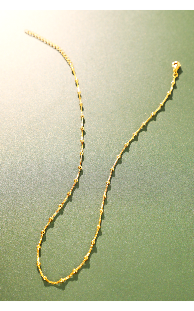 Soho Sphere Chain Link Necklace