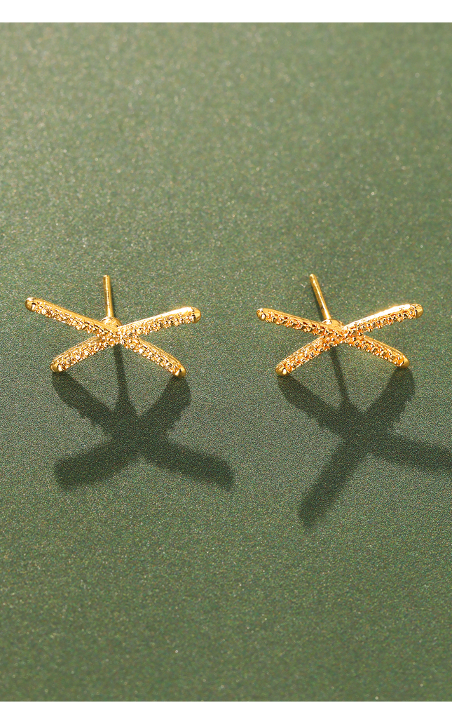 Crossroads Stud Earrings
