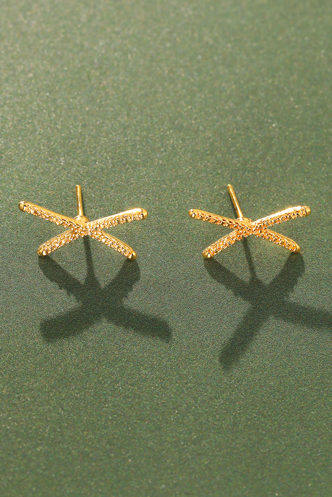 Crossroads Stud Earrings