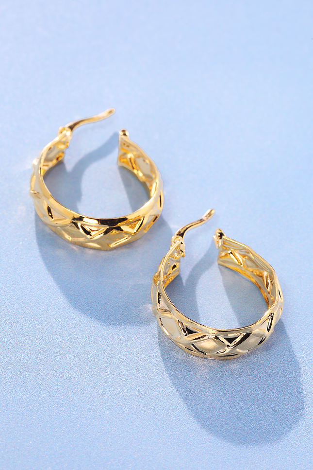 Tuscany Twist Hoop Earrings