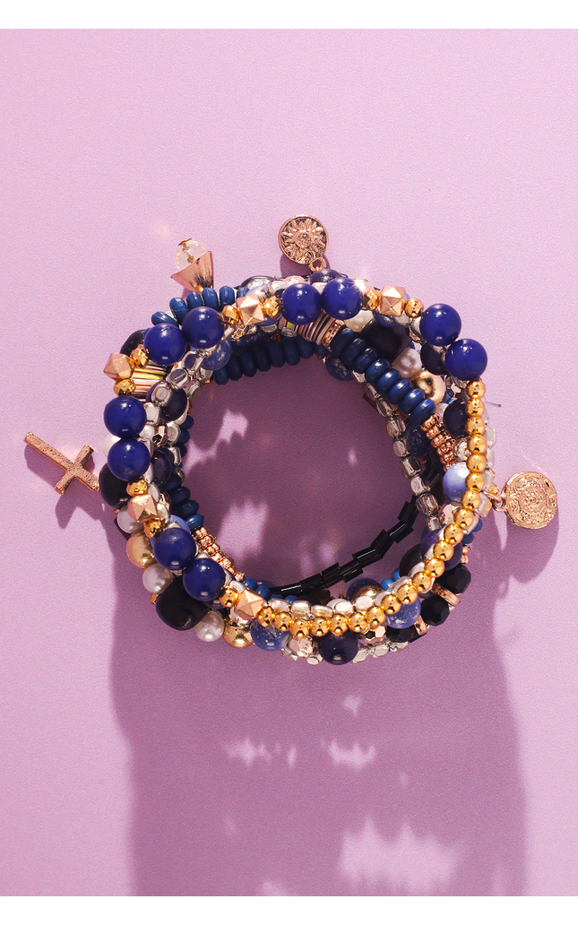 Midnight Rider Stack Bracelet