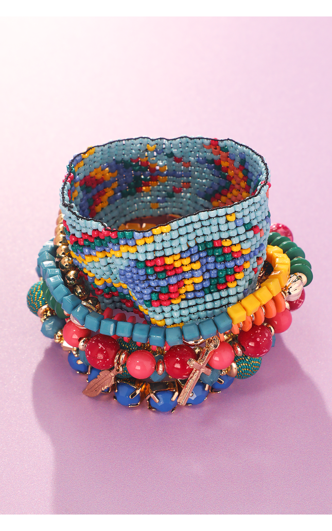 Canyon Tapestry Beaded Bracelet