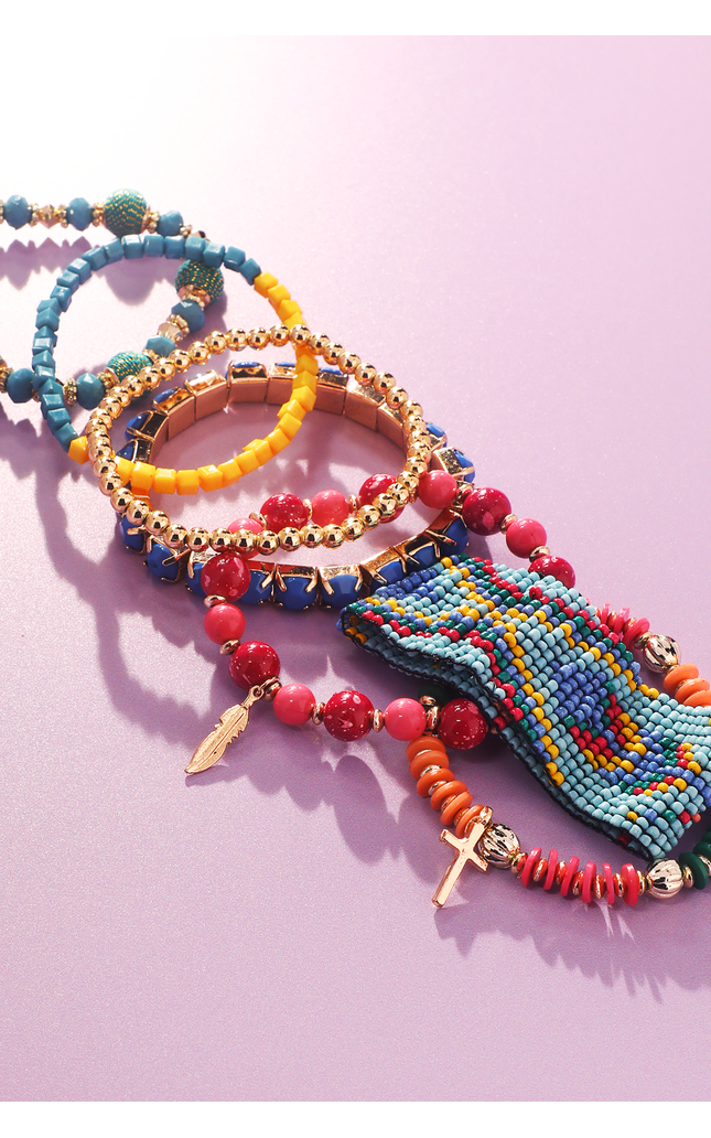 Canyon Tapestry Beaded Bracelet