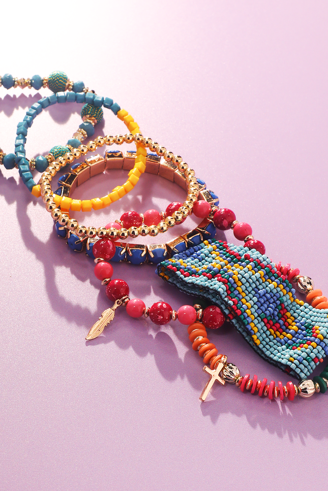 Canyon Tapestry Beaded Bracelet