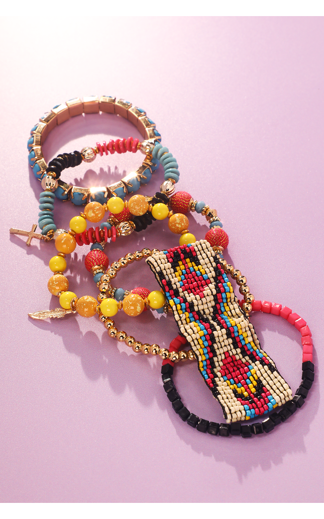 Canyon Tapestry Beaded Bracelet