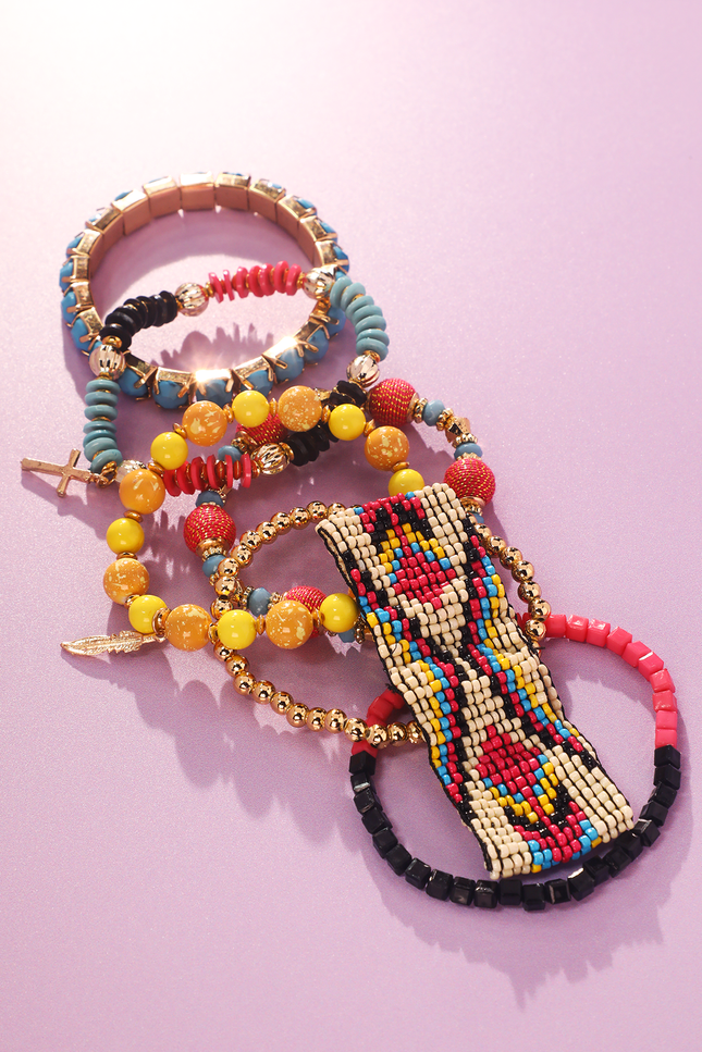 Canyon Tapestry Beaded Bracelet