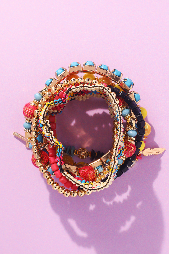 Canyon Tapestry Beaded Bracelet