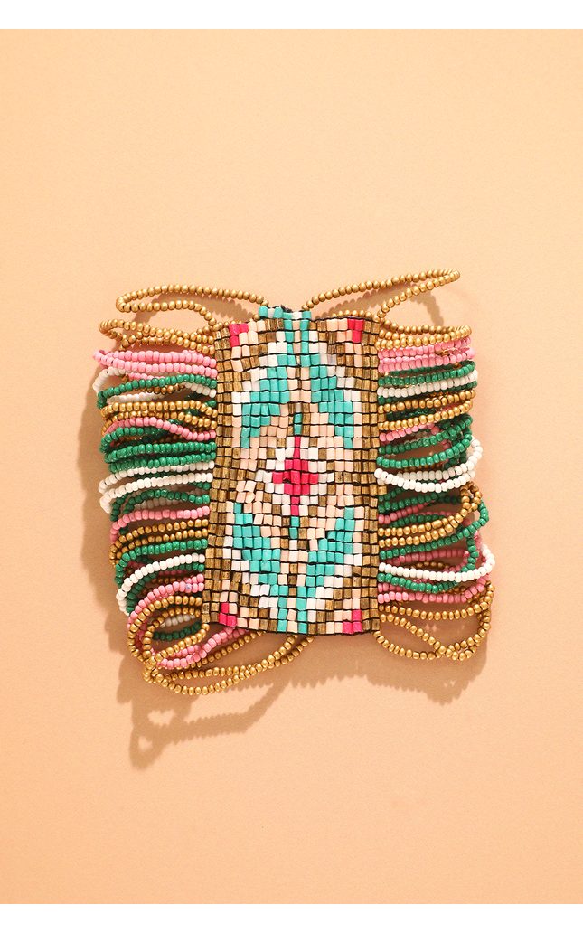 Desert Disco Beaded Bracelet