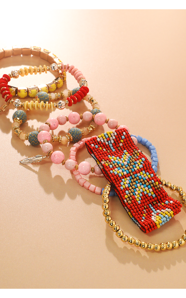 Canyon Tapestry Beaded Bracelet